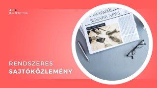 Rendszeres sajtóközlemény