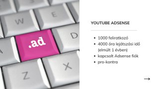 6.1. YouTube Adsense