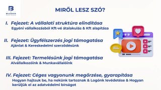 0. Jogi alapok vállalkozóknak - Dr. Bajcsay Gergely - Intro